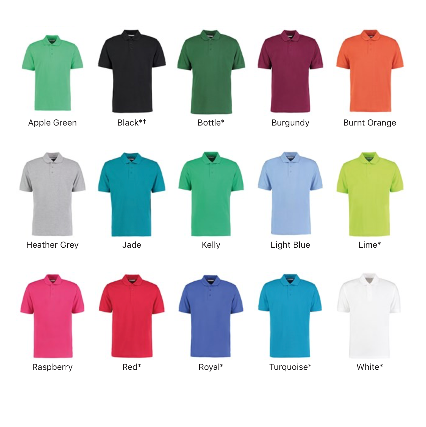 KUSTOM KIT | CLASSIC POLO | REGULAR FIT | SLIM FIT | PLUS LB EMBROIDERY