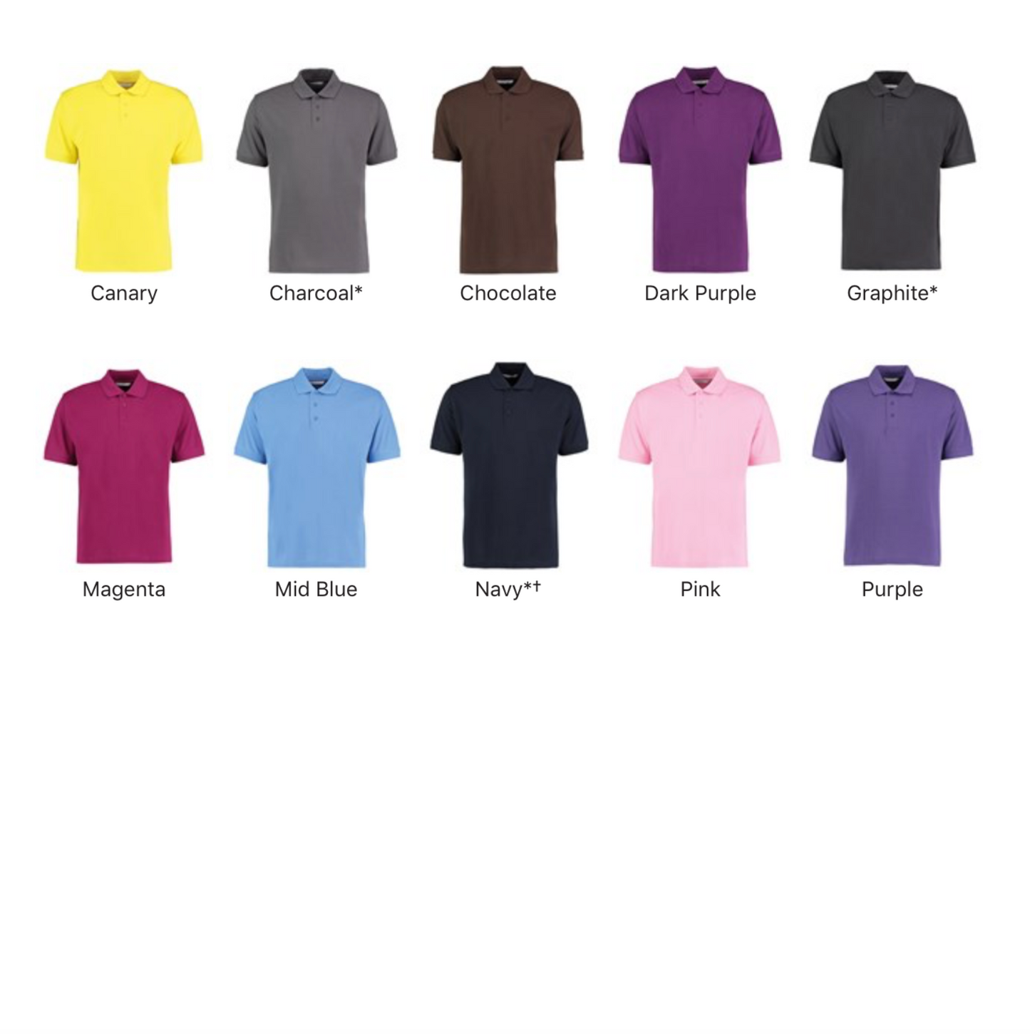 KUSTOM KIT | CLASSIC POLO | REGULAR FIT | SLIM FIT | PLUS LB EMBROIDERY