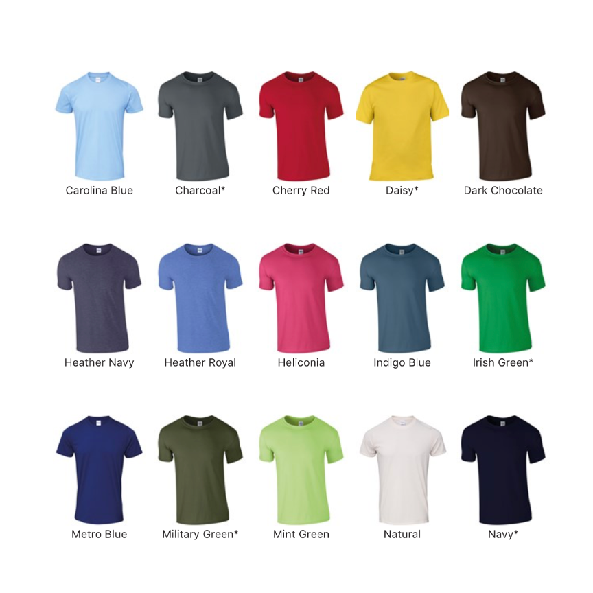 GILDAN | SOFTSTYLE™ ADULT RINGSPUN T-SHIRT | LB EMBROIDERY