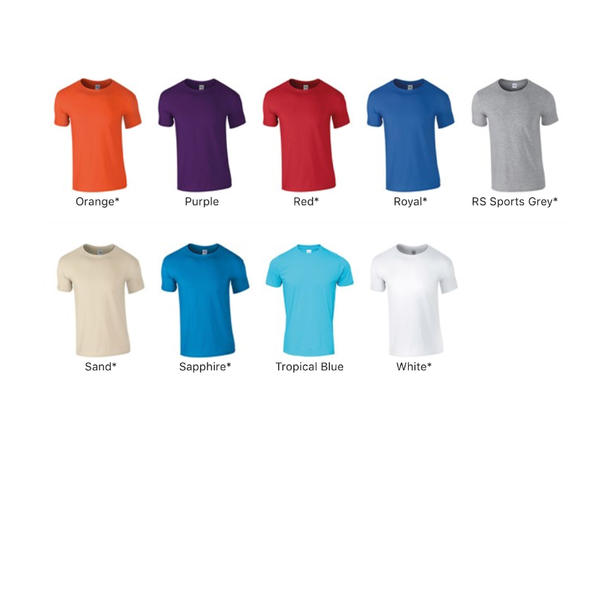 GILDAN | SOFTSTYLE™ ADULT RINGSPUN T-SHIRT | LB EMBROIDERY