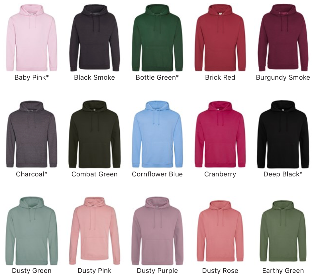 AWDIS | COLLEGE HOODIE | LB EMBROIDERY