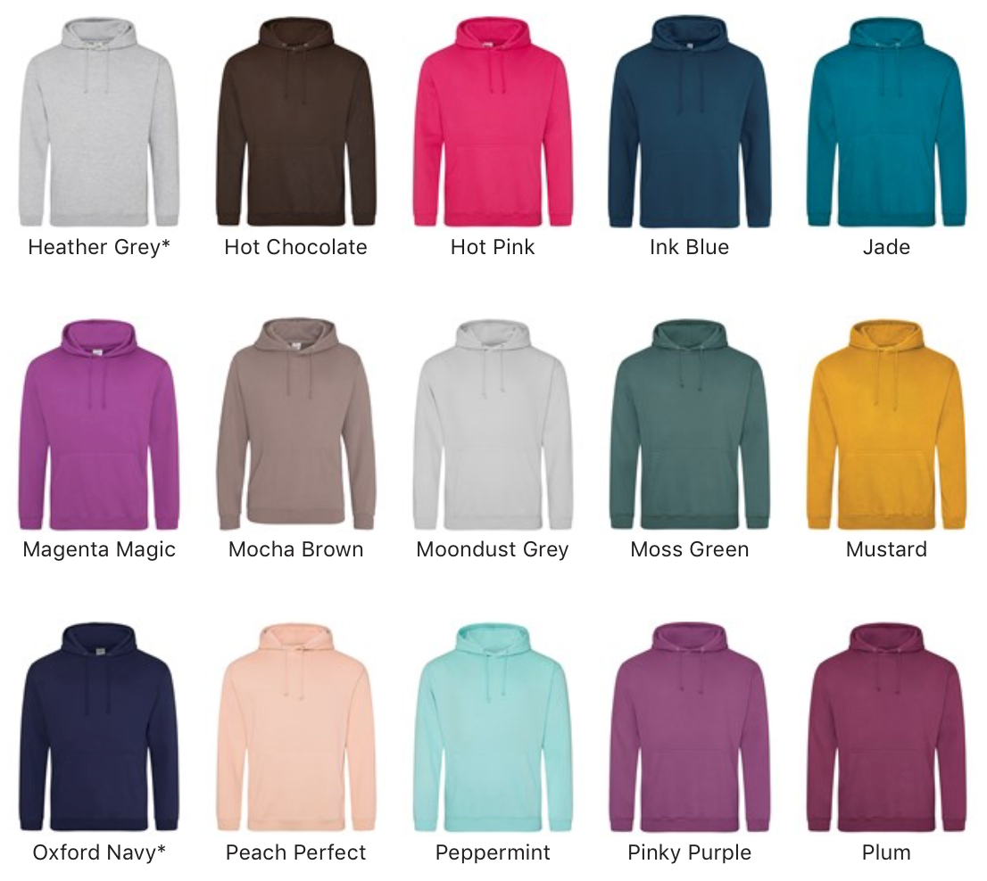 AWDIS | COLLEGE HOODIE | LB EMBROIDERY