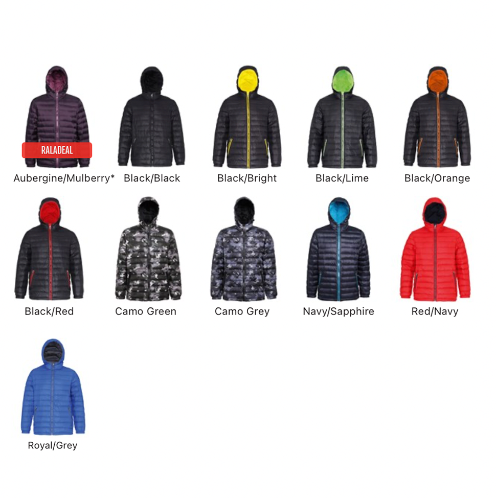2786 | PADDED JACKET | PRICE INCLUDES EMBROIDERY LOGO TO LEFT BREAST